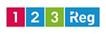 Coloured blocks numbered 1, 2, 3 and 'Reg'