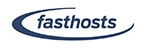 Fasthosts company logo in blue text